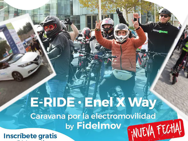  3ª Caravana por la Electromovilidad, el día 23 de abril a las 08:30 hrs.