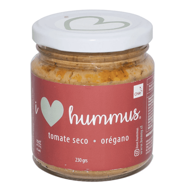 Hummus Tomate Seco - Orégano