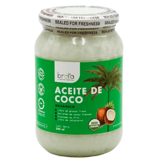 Aceite de Coco Orgánico Extra Virgen