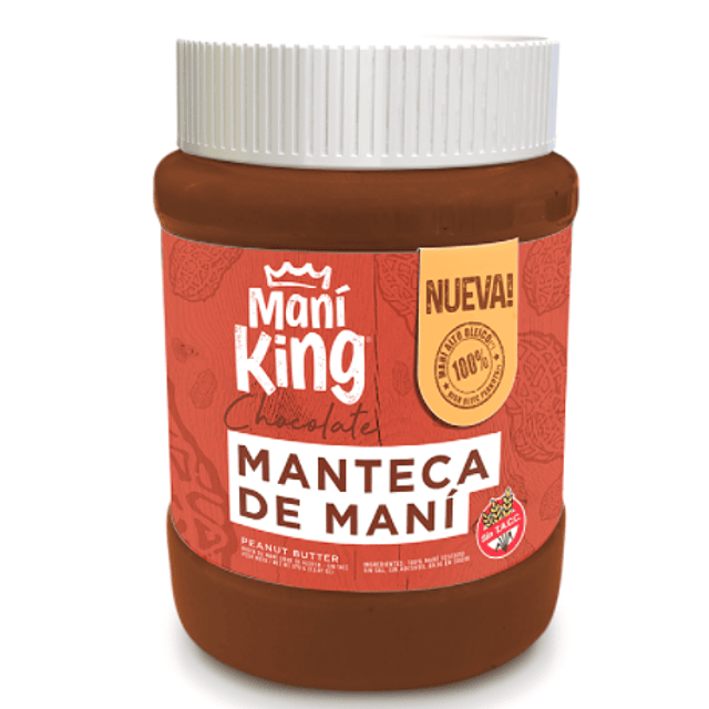 MANTECA DE MANÍ SABOR CHOCOLATE