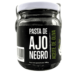 Pasta de Ajo Negro y Aceite de Oliva 140 gr