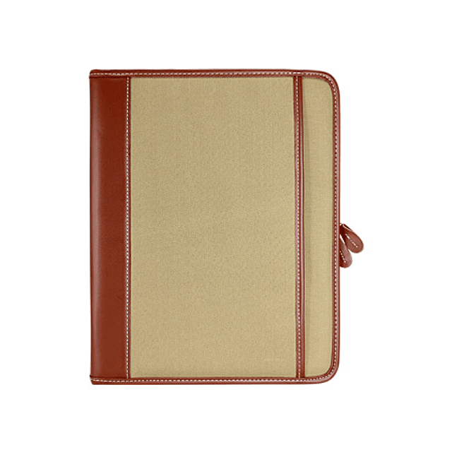 Carpeta ejecutiva Eco-Cuero café ECOFAMY