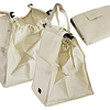 BOLSA REUTILIZABLE PARA CARRO 37X48X26CM - BEIGE