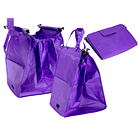 BOLSA REUTILIZABLE PARA CARRO 37X48X26CM - MORADO 1