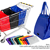 BOLSA REUTILIZABLE PARA CARRO 37X48X26CM - AZUL MARINO