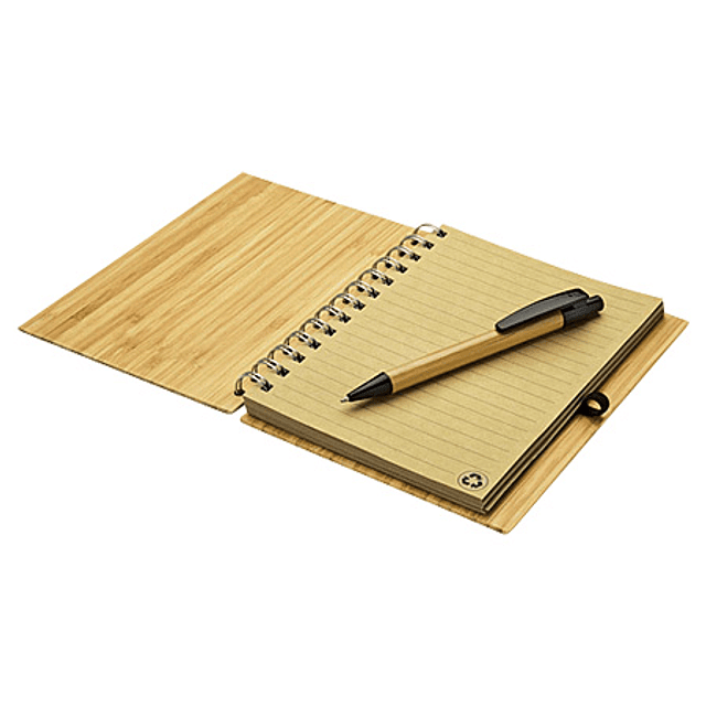 Cuaderno de Bamboo con Lápiz