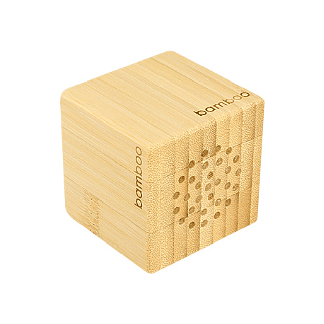 Mini parlante de bamboo ecofamy