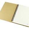 CUADERNO ECOLOGICO CON TAPA DURA 70 HOJAS