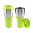 COFFE MUG PLÁSTICO CON BANDA DE ACERO INOXIDABLE 470ML. 5