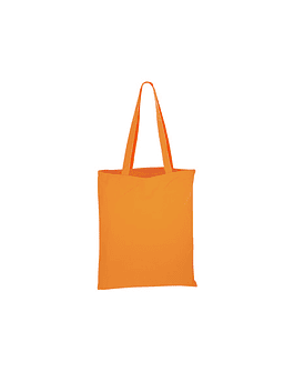 BOLSA DE ALGODÓN TEÑIDO 37 x 43 cm - naranja