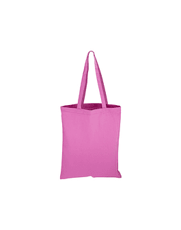 BOLSA DE ALGODÓN TEÑIDO 37 x 43 cm - fuccia