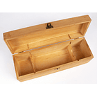 CAJA DE MADERA NATURAL PARA BOTELLA DE VINO 1