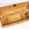 CAJA DE MADERA NATURAL PARA BOTELLA DE VINO