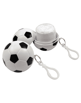 CAPA DE AGUA TIPO PONCHO COMPRIMIDO EN PELOTA PLASTICA - PELOTA DE FUTBOL