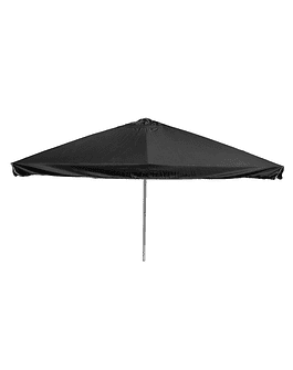 QUITASOL GIGANTE CUADRADO DE 4X4M - NEGRO