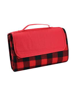 MANTA IMPERMEABLE PARA PICNIC - ROJO