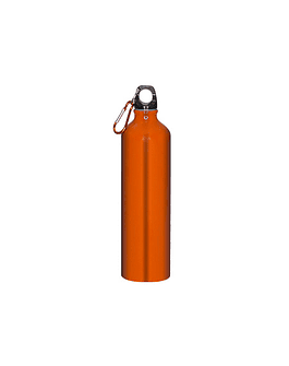 BOTELLA ALUMINIO REUTILIZABLE - naranja