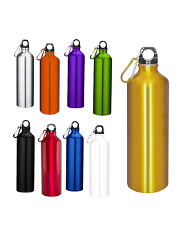 Botella de Agua de Aluminio Reutilizable con Diseño Artístico y