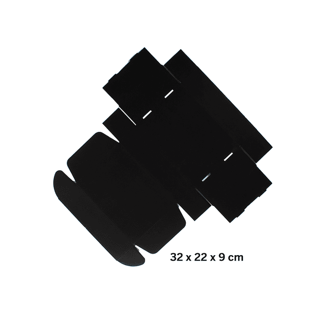 Caja autoarmable 32x22x9 cm. ECOFAMY