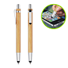 Bolígrafo de bamboo touch-screen ecofamy