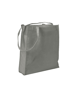 BOLSA REUTILIZABLE SHOPPING TNT 36X40X10CM - GRIS