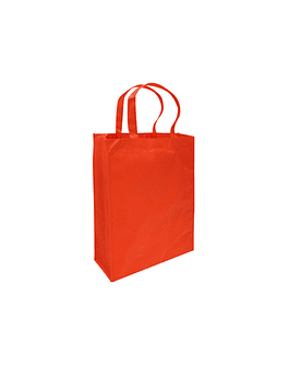 BOLSA REUTILIZABLE CONFERENCE TNT 30X38X8.5CM - ROJO