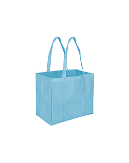 BOLSA REUTILIZABLE GIANT TNT 45X38X25CM - CELESTE