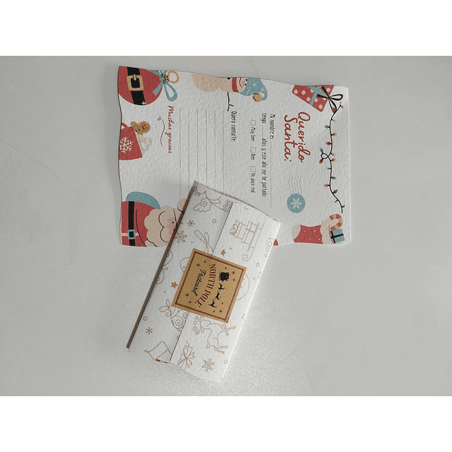 CARTA PARA PAPA NOEL + ESTAMPILLA