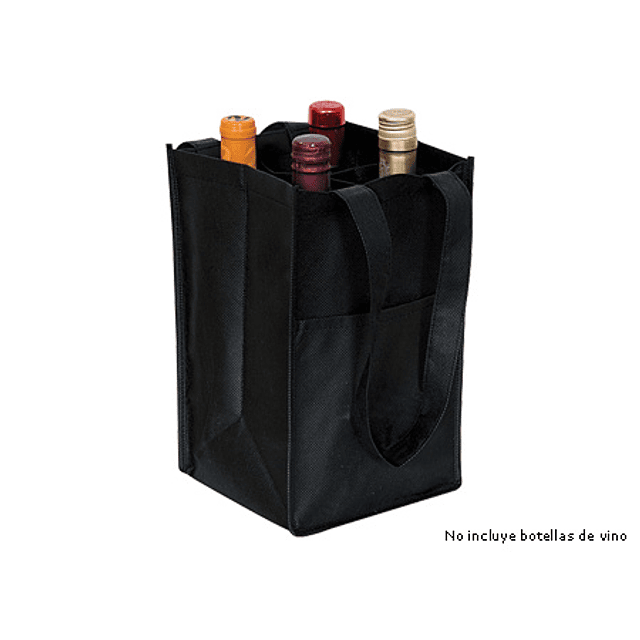 PORTA-BOTELLAS DE VINO DE TNT 18.5X29.5X18CM