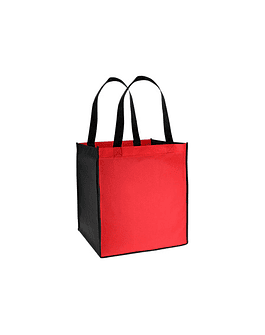 BOLSA REUTILIZABLE SUPER TNT 33X37X25CM - ROJO