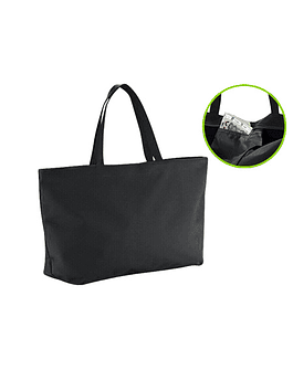 BOLSO DE TNT PARA LA PLAYA - NEGRO