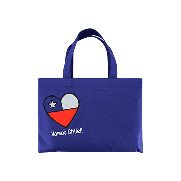 BOLSA TNT VAMOS CHILE 29X21.5CM 3