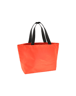 BOLSO DE PLAYA + ESTUCHE DE MICROFIBRA - naranja