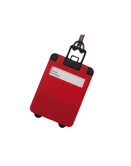 Identificador de equipaje mini maleta - ROJO