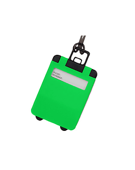 Identificador de equipaje mini maleta - VERDE