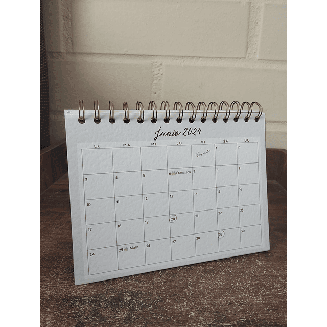 Calendario Personalizado para escritorio