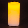 Vela blanca LED
