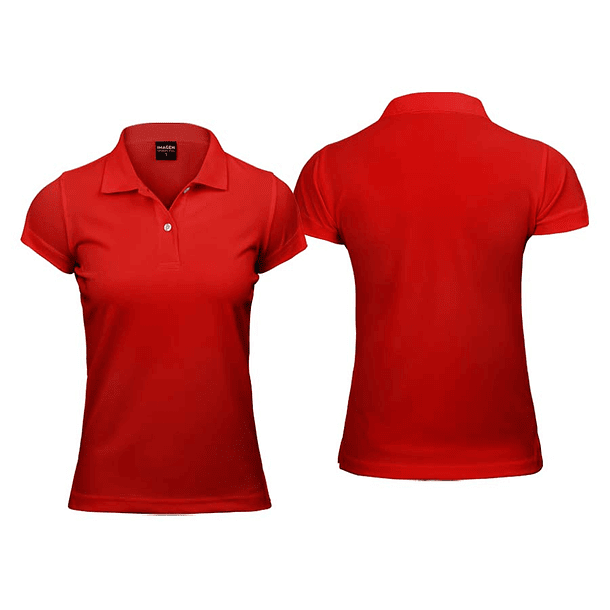 POLERA POLIESTER CON CUELLO MUJER 4