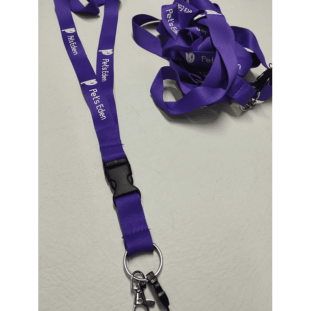 LANYARD PORTA-CREDENCIAL CON MOSQUETÓN Y CORDÓN SUBLIMABLE 20