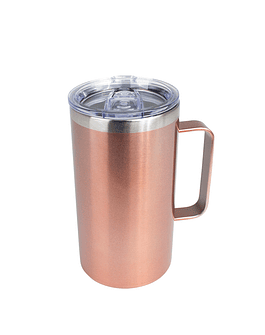 Mug metálico Encobrizado 700cc