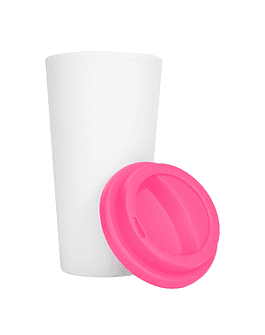 Vaso plástico "Aika" 500cc - ROSA