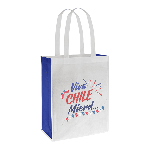 Bolsa TNT Reutilizable VIVA CHILE MIERD... Pack 12U 1