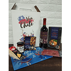 CAJA DIECIOCHERA GOURMET CON TABLA VIVA CHILE 8