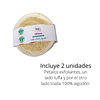 Pétalo Exfoliante De Luffa x 2u ecofamy