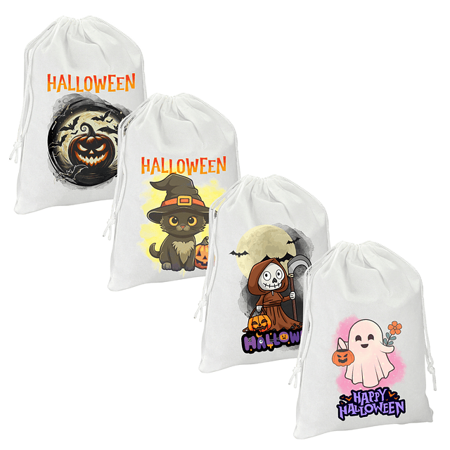 PACK SACOS PARA DULCES DE HALLOWEEN