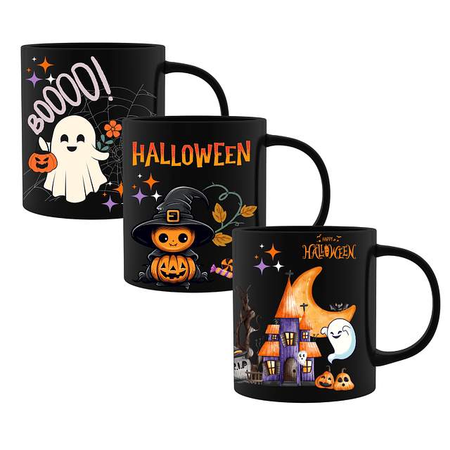 taza Magica de halloween