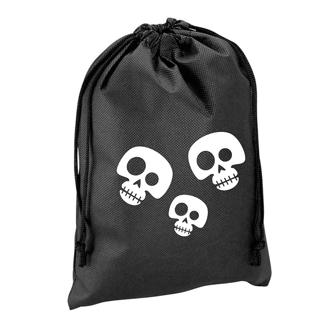 PACK 12U BOLSAS SURTIDAS DE TNT PARA DULCES DE HALLOWEEN