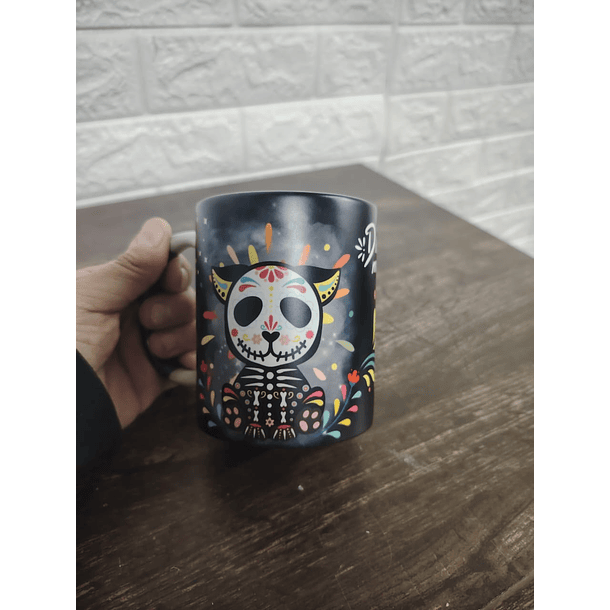 Taza mmágica día de los Muertos 10