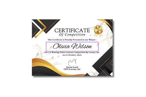 Diplomas Personalizados y Certificados de Reconocimiento