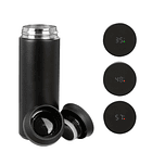 Termo doble pared de acero, con termómetro digital 480cc 2